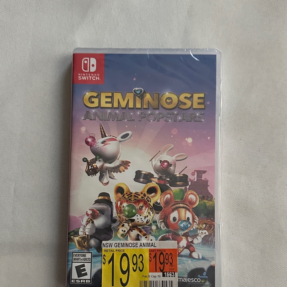 Nintendo Geminose Animal Popstars - Purple and Multicolor